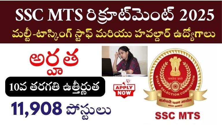 SSC MTS Recruitment 2025