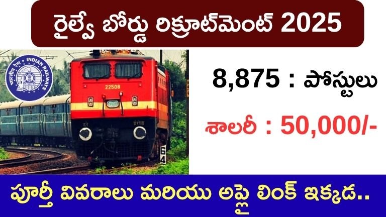 Railway Board Recruitment 2025